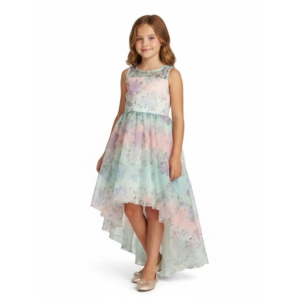 Lilt Men's Blue and Pink Casual-dresses